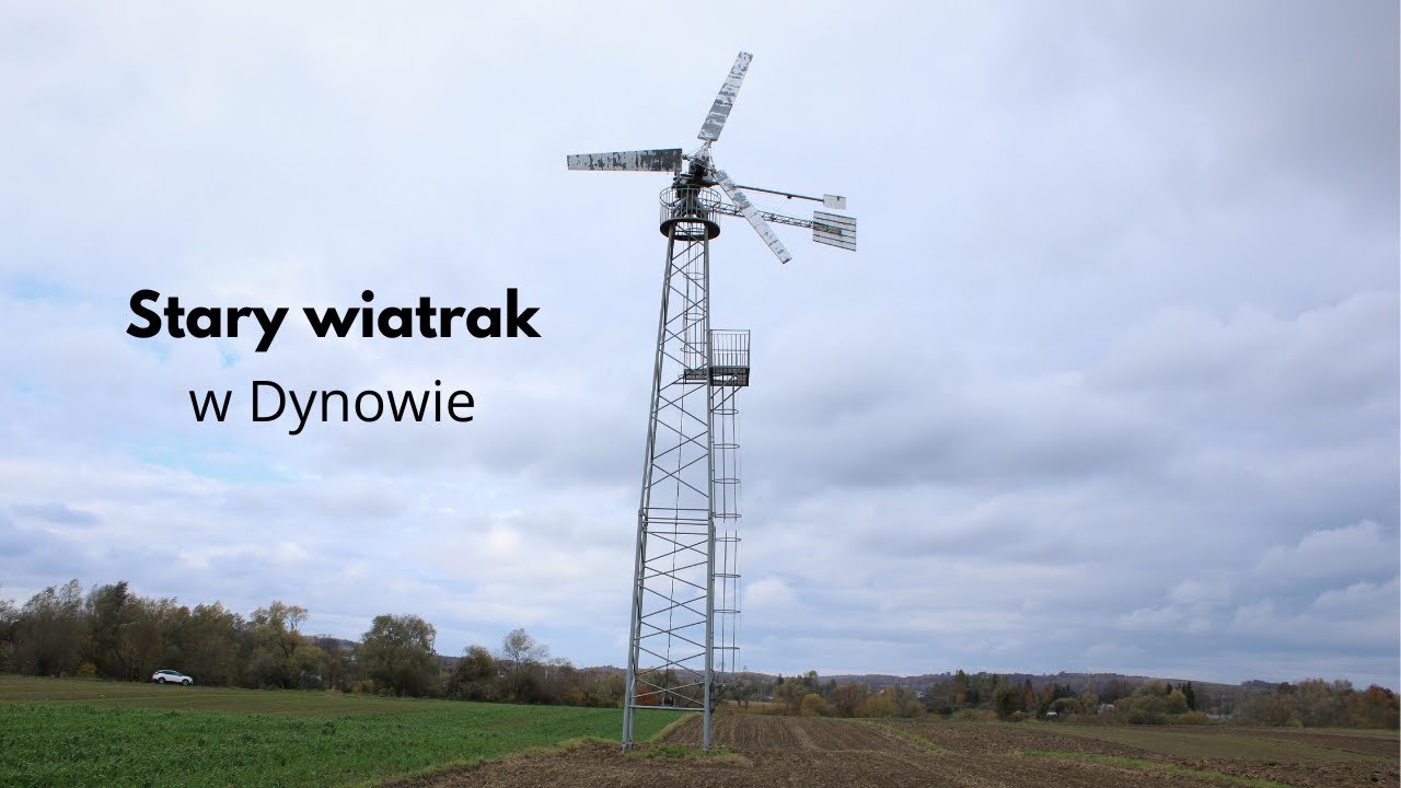 Stara, przydomowa elektrownia wiatrowa w Dynowie