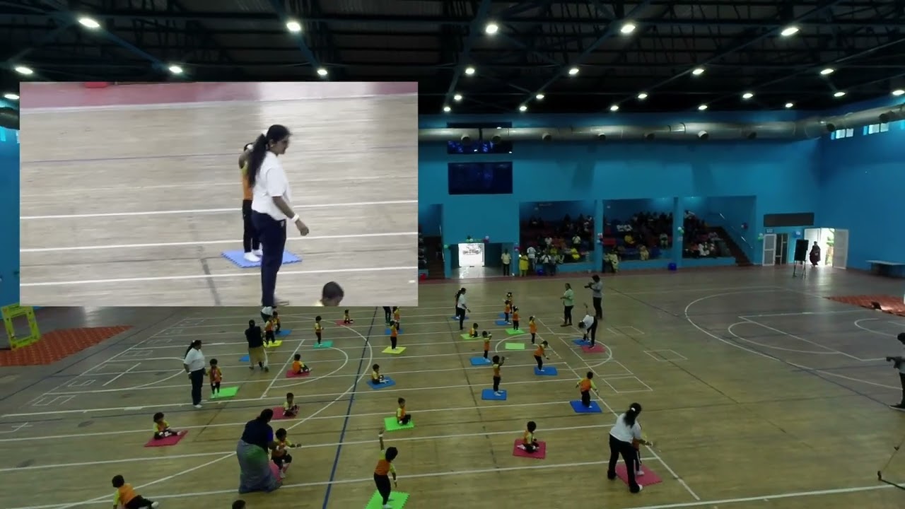 Puvin's sports day celebrations - Eurokids Arumbakkam - ICF Indoor stadium
