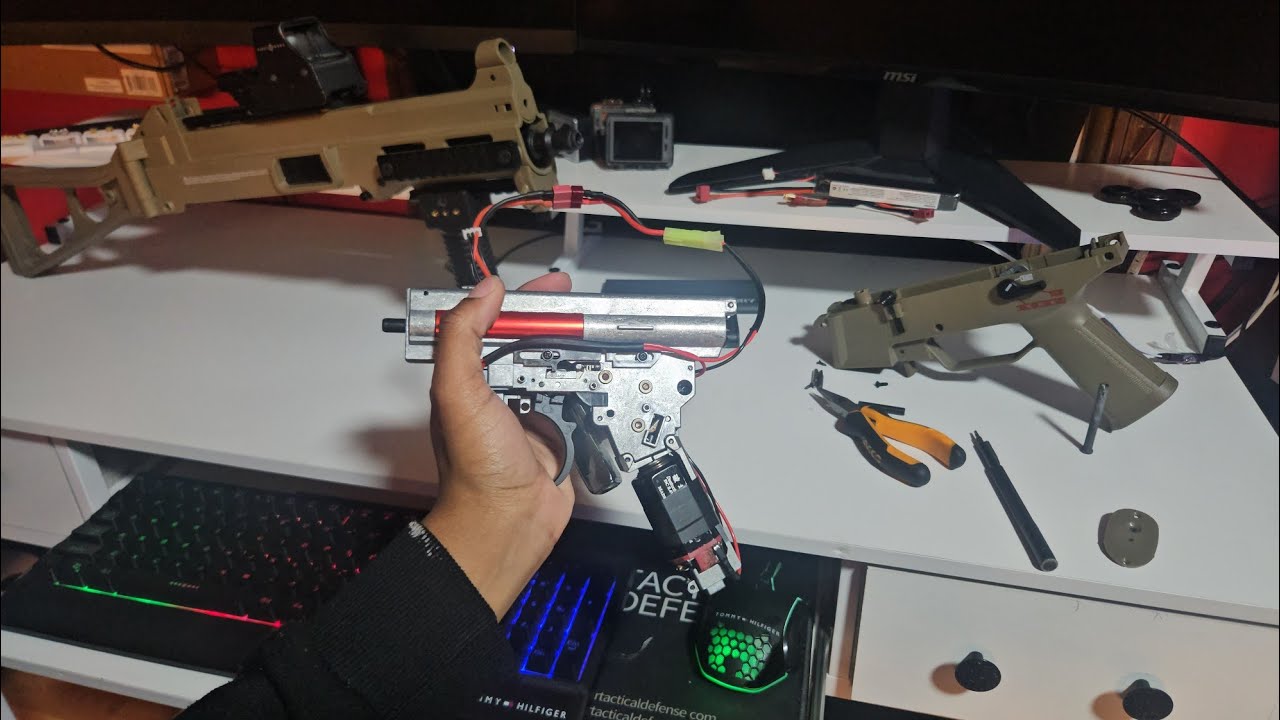 Модернизация двигателя в моем HK UMP Competition.