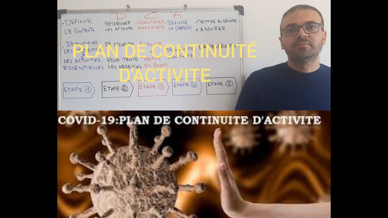 Plan de Continuité d'Activité (PCA)