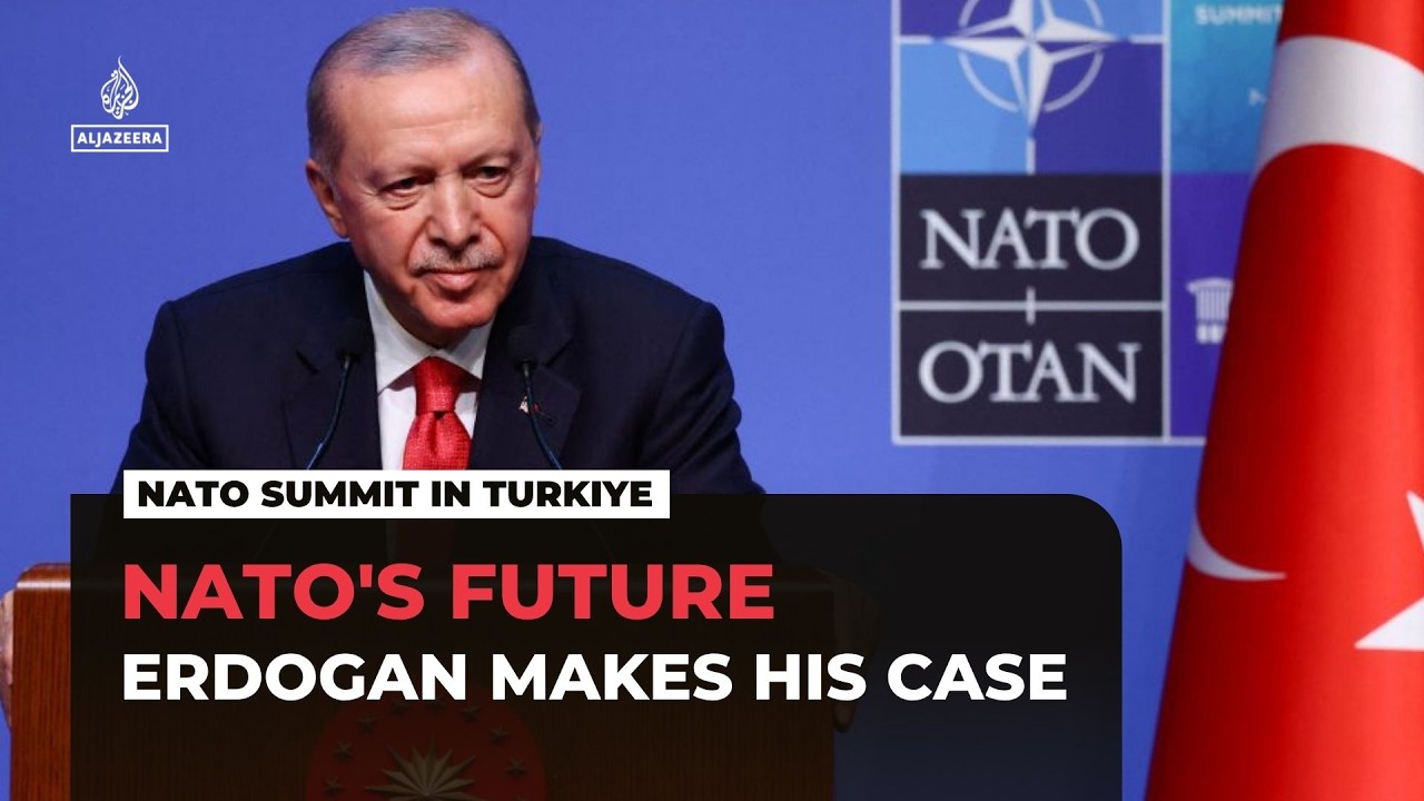 Erdogan says NATO summit strengthened alliance as Turkiye expands defence role