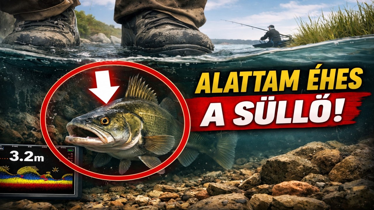 A süllő a lábad alatt éhezik. A hiba, amit SOHA nem vennél észre.