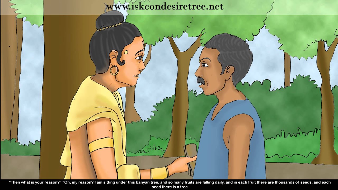 Illustrated Story - The Brahman and the Cobbler