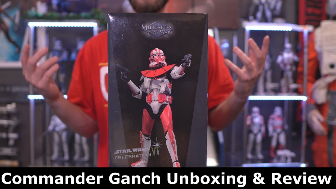 Sideshow Collectibles Commander Ganch 612th Attack Battalion