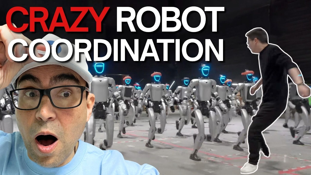 The Incredible Coordination of An Army of Humanoid Robots
