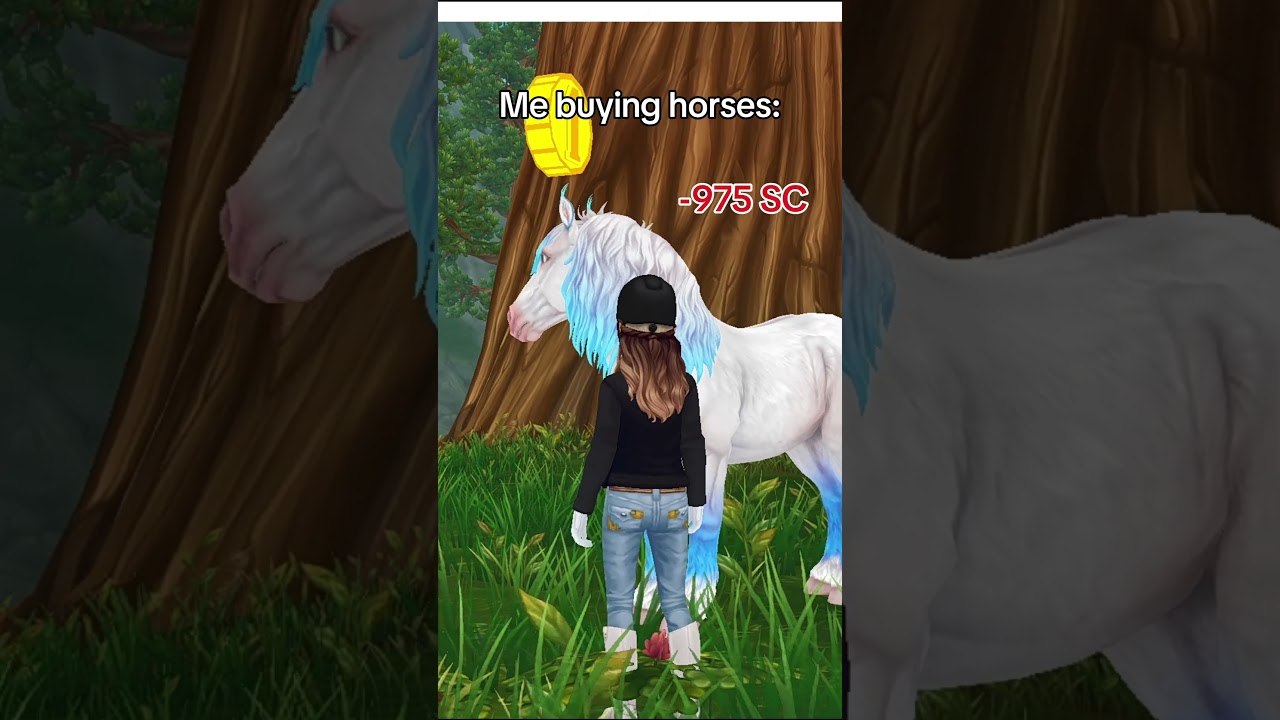 This horse is the most expensive 😭🙄 | #shorts #funny #relatable #sso #starstable #horses #fyp