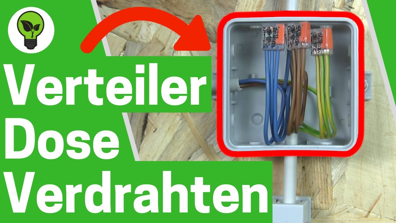 Verteilerdose Verdrahten ✅ ULTIMATIVE ANLEITUNG: Wie Abzweigdose Richtig mit Klemmen Anschließen???