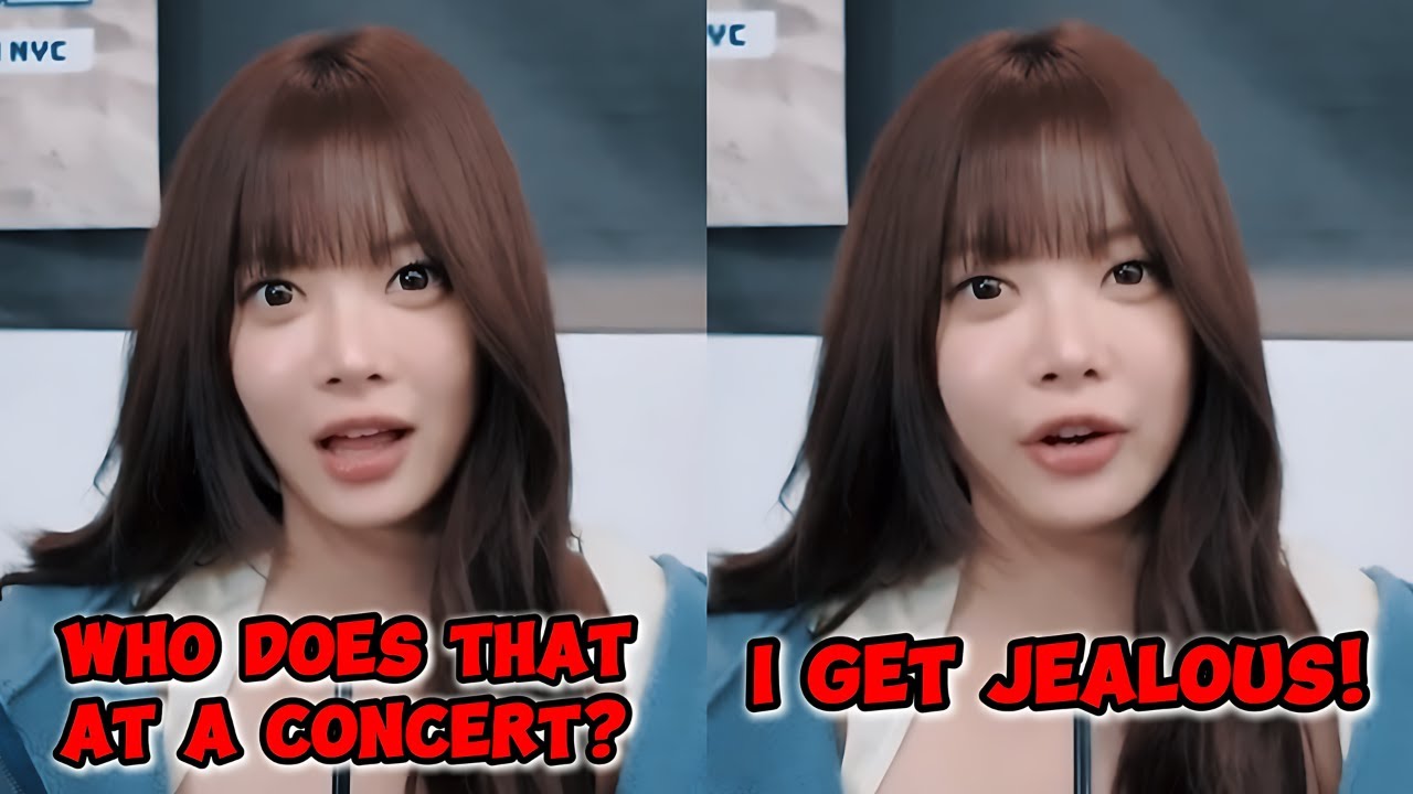 EUNCHAE often gets jealous of her members during their “Easy, Crazy, Hot” concert 😆