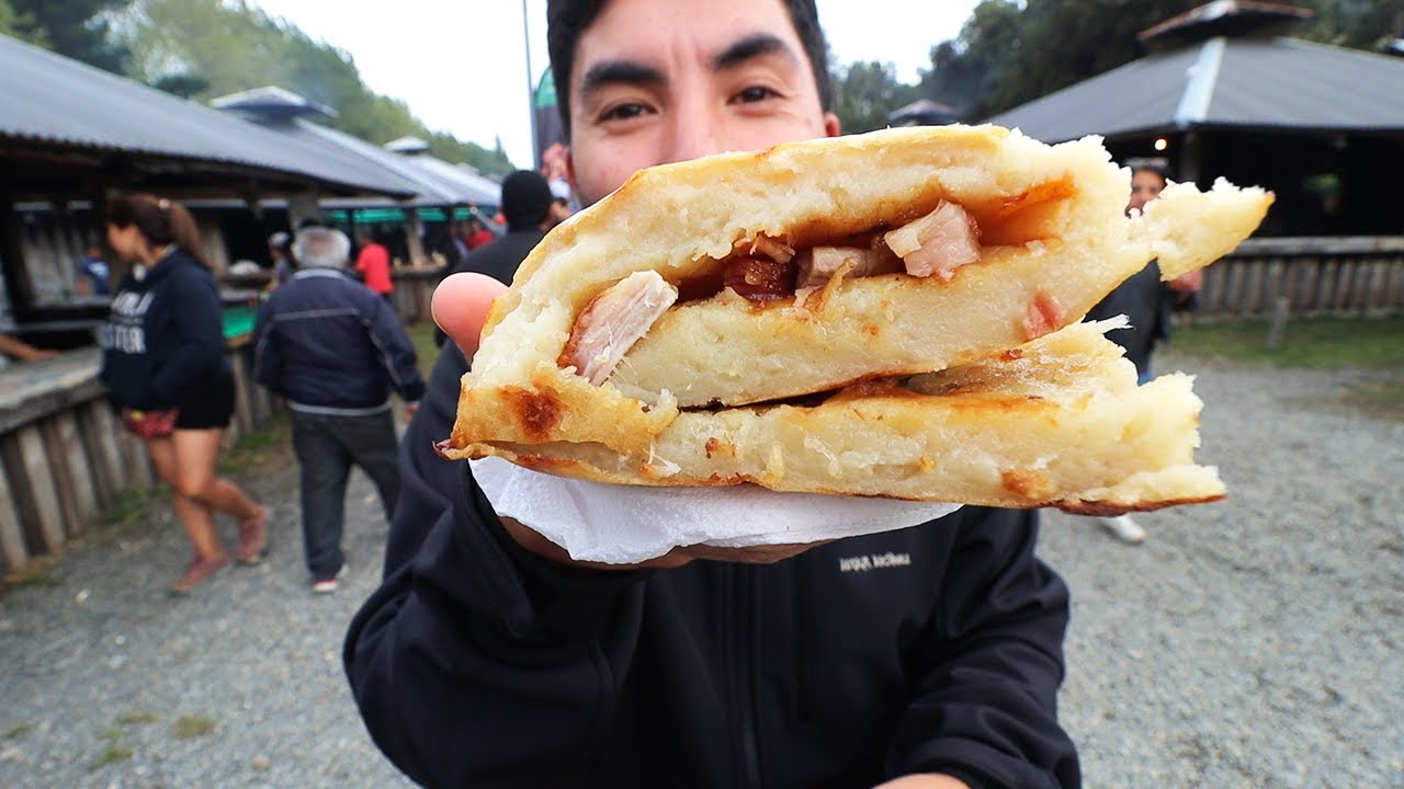 Probando COMIDA típica de CHILOÉ