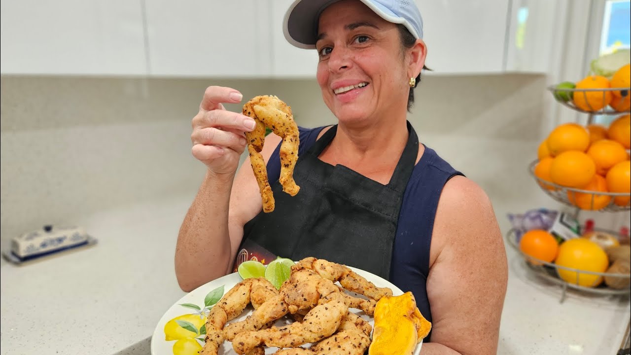 Ancas de Rana fritas  ~ Fried Frog Legs