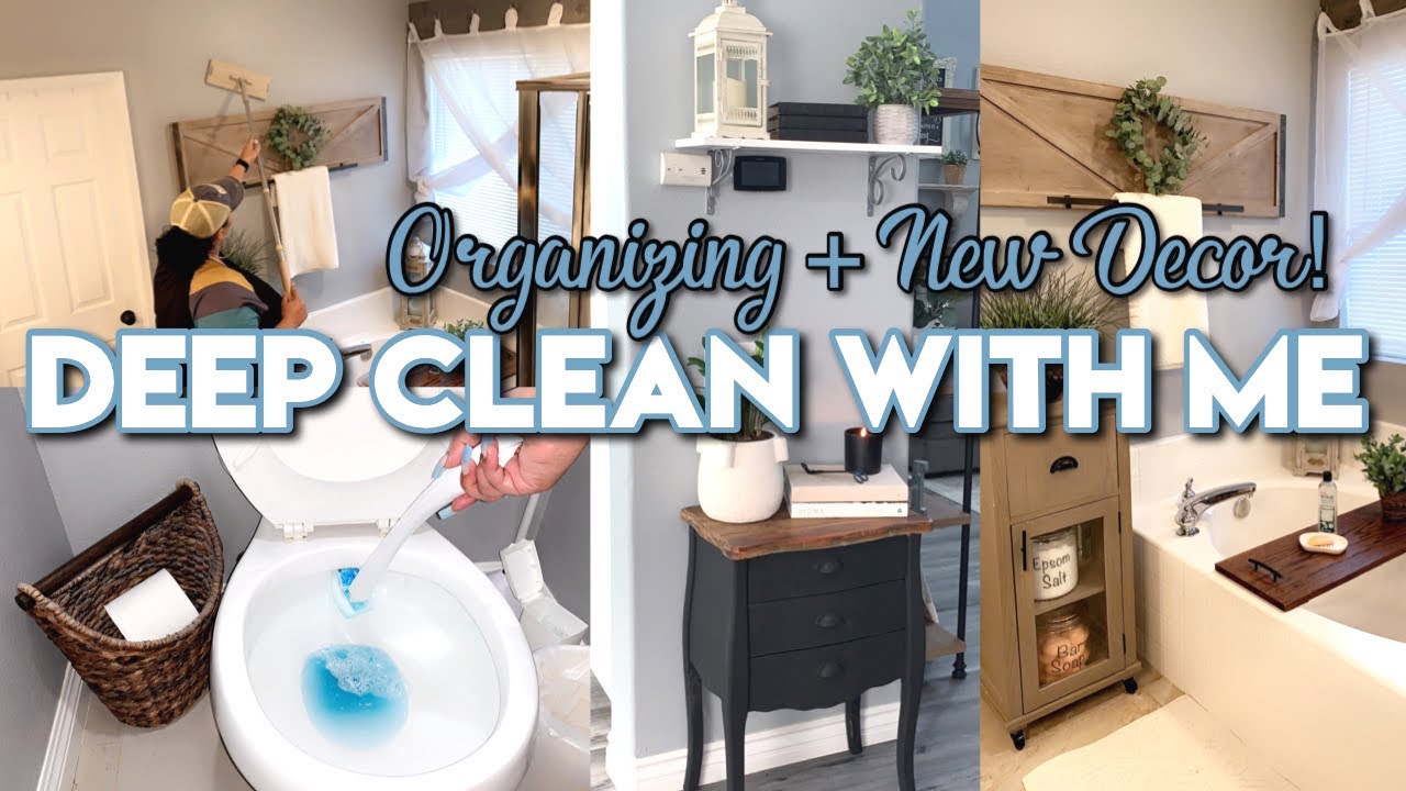 DEEP CLEAN WITH ME | ORGANIZING + EXTREME CLEANING MOTIVATION