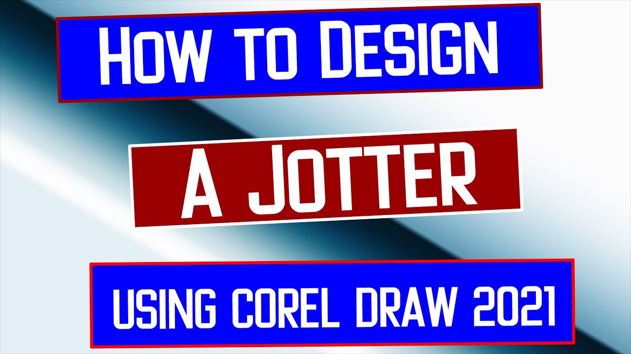 Unique Wedding Jotter Design | How to Design a Wedding Jotter 2021 (Corel Draw Tutorial)