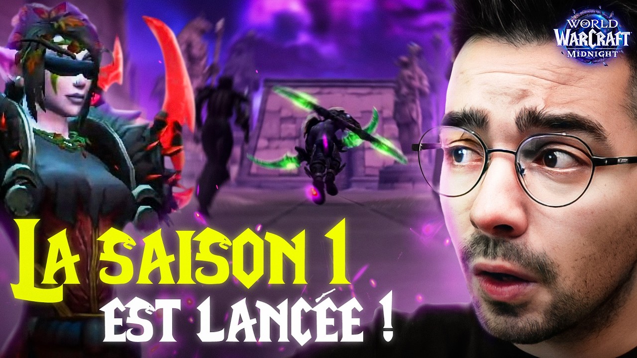Celetik tryhard d&egrave;s le d&eacute;but de la SAISON 1 de WoW Midnight !