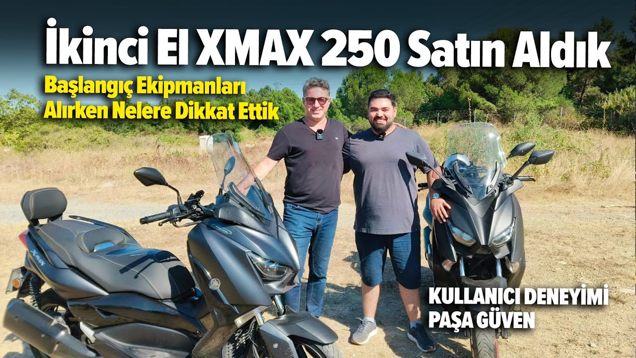 İkinci El XMAX 250 Satın Aldık | Motora Yeni Başlayanlara Ekipman Tavsiyeleri