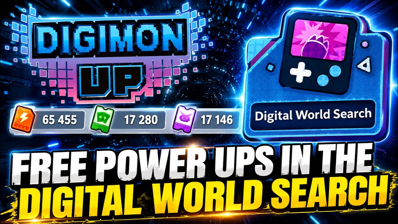 Digimon Up &mdash; как получить почти бесконечные шаги для поиска в Цифровом мире!
