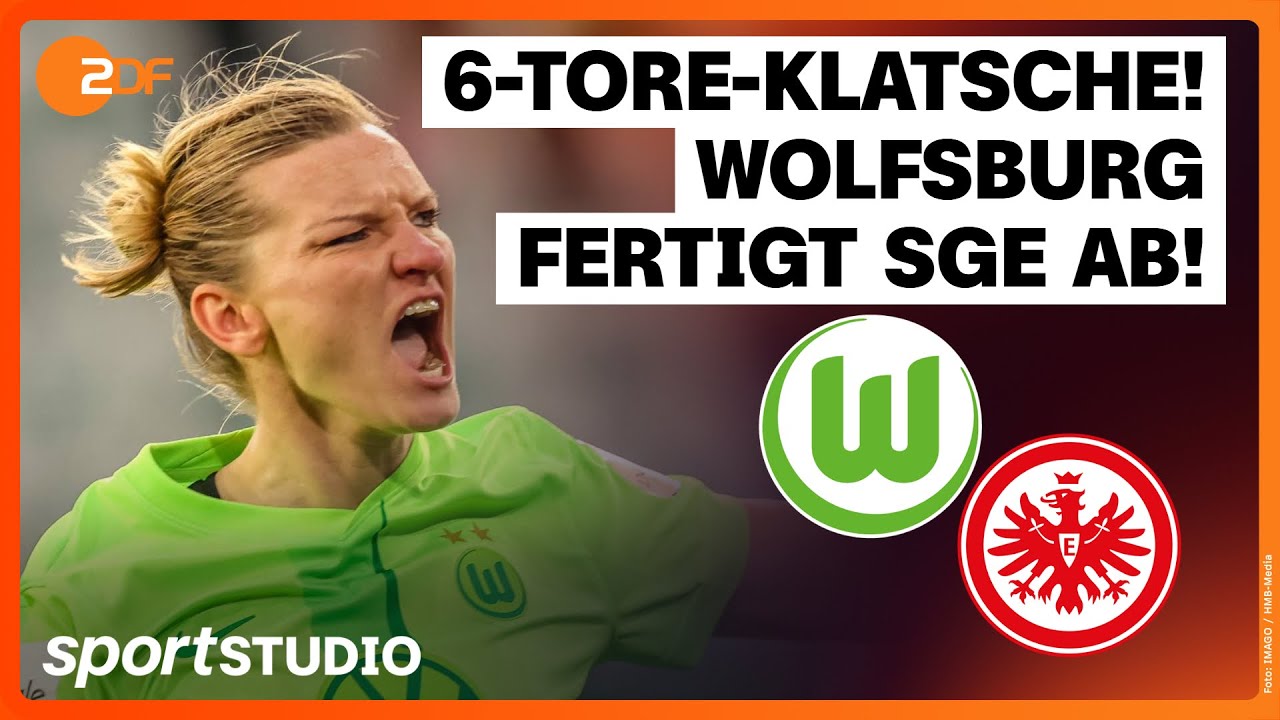 VfL Wolfsburg – Eintracht Frankfurt | Frauen-Bundesliga, 15. Spieltag 2024/25 | sportstudio