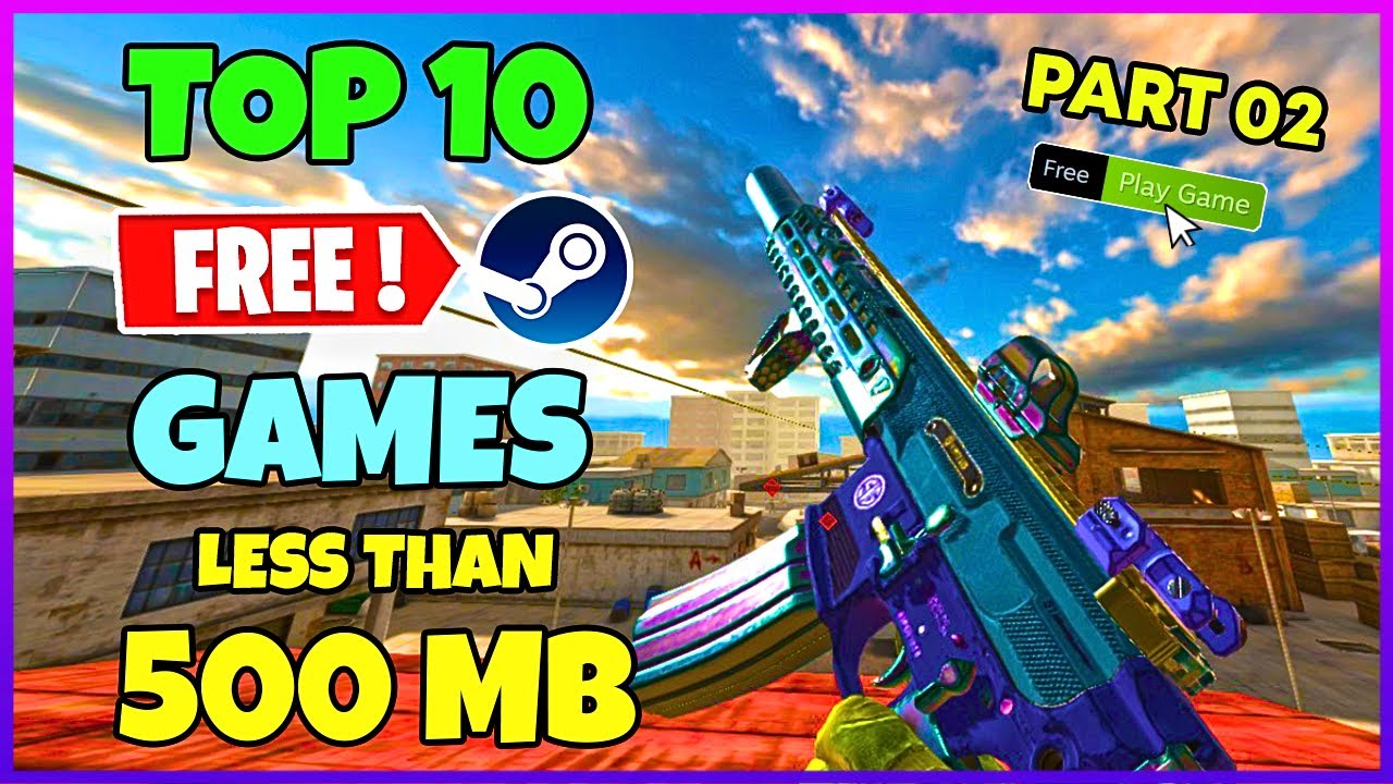 TOP 10 Free Steam Games Under 500MB🔥 (Part 02)