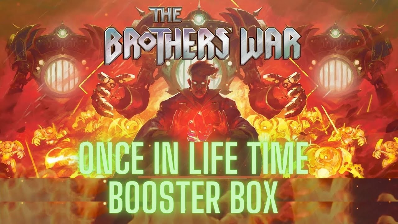 Brothers' War One of the rarest Card I've pulled ever In my life!