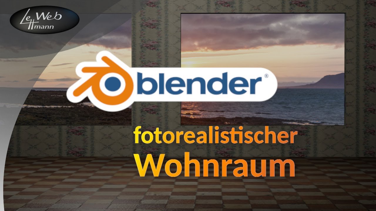 So erstellst Du einen fotorealistischen Raum mit schöner Aussicht  - Blender 2.8 Tutorial 11