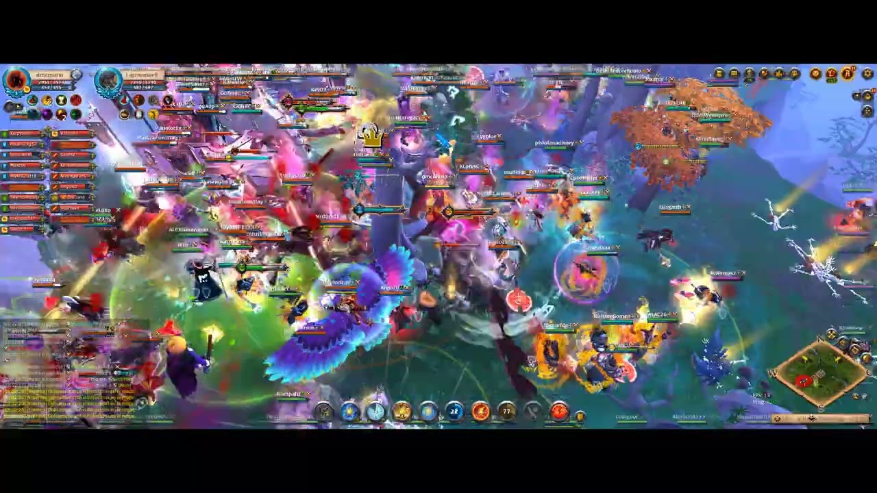 pactada col aid + maga vs Ifures / pov juradores / pelea albion online