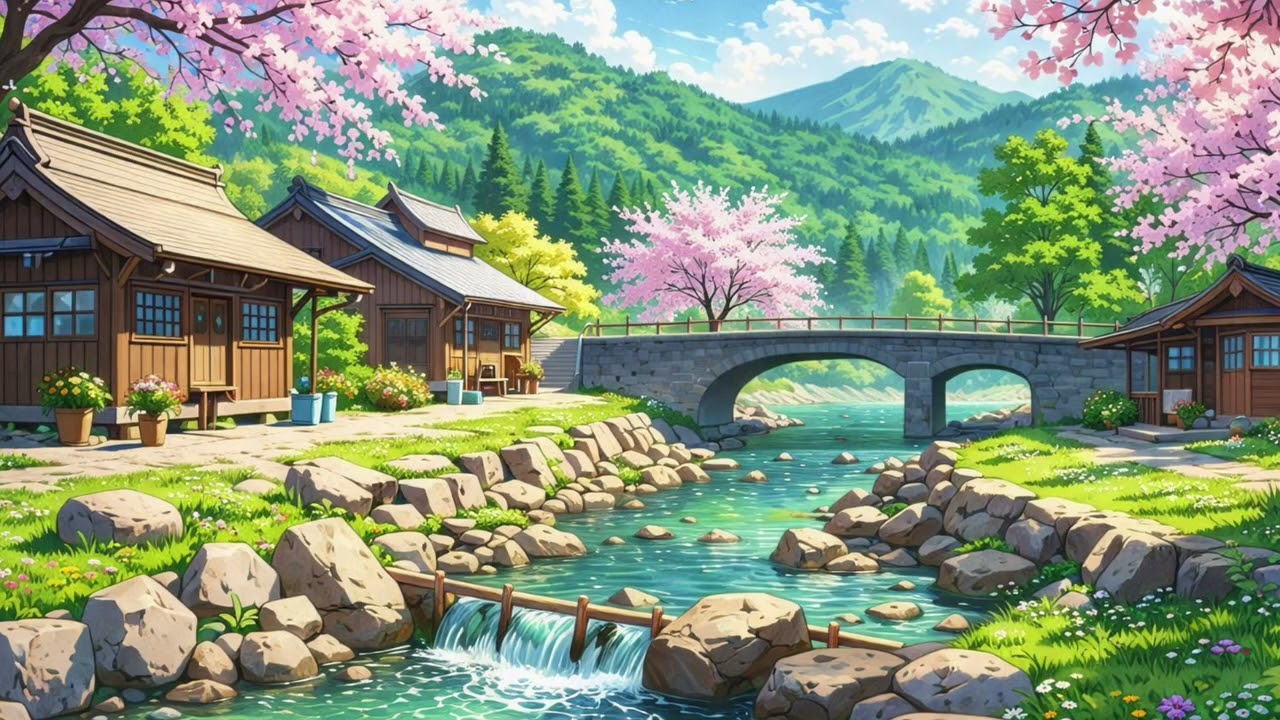 DREAMY SAKURA MORNING IN KYOTO | BACKGROUND MUSIC 