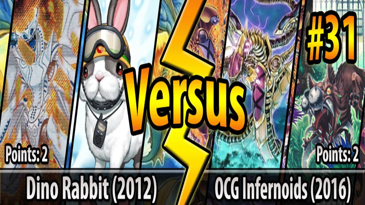 Dino Rabbit (2012) vs. OCG Lawnmowing Infernoids (2016) - Cross-Banlist Cup 2017 - Match #31