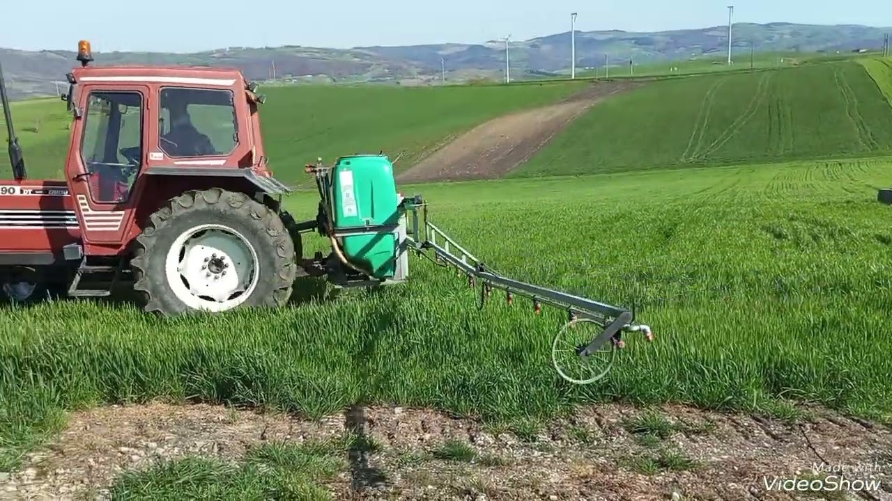 DISERBANTE 2K25 CON TRATTORE FIATAGRI 70/90