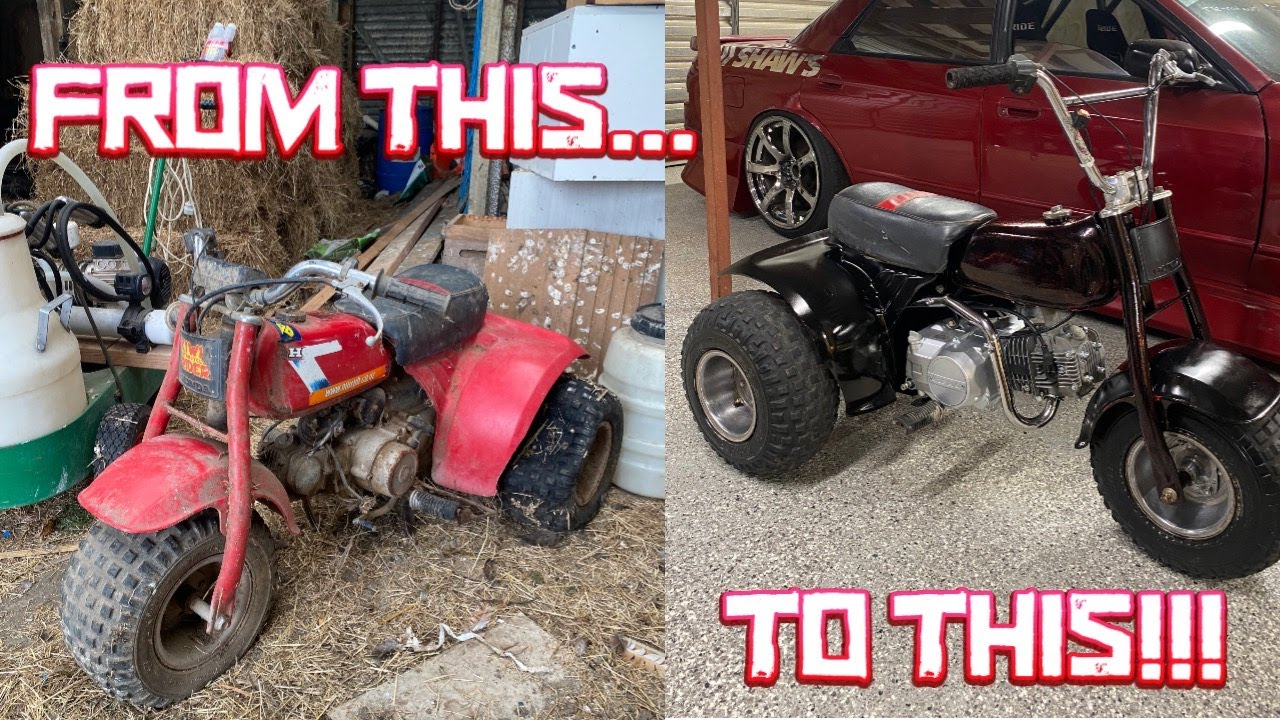 ATC70 gets big block LIFAN 125! Huge transformaton!