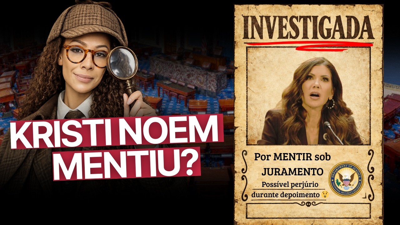 Escândalo da Kristi Noem CONTINUA! #Acompanhe!