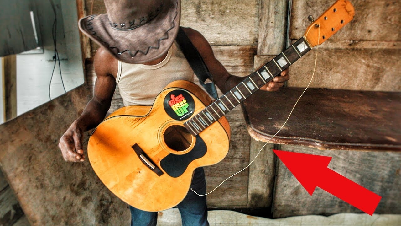 Brushy One String | String Breaks On Camera 🎸 🙇🏿&zwj;♂️