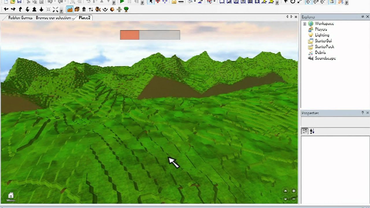 ROBLOX Terrain Demo - ROBLOX RALLY 2011