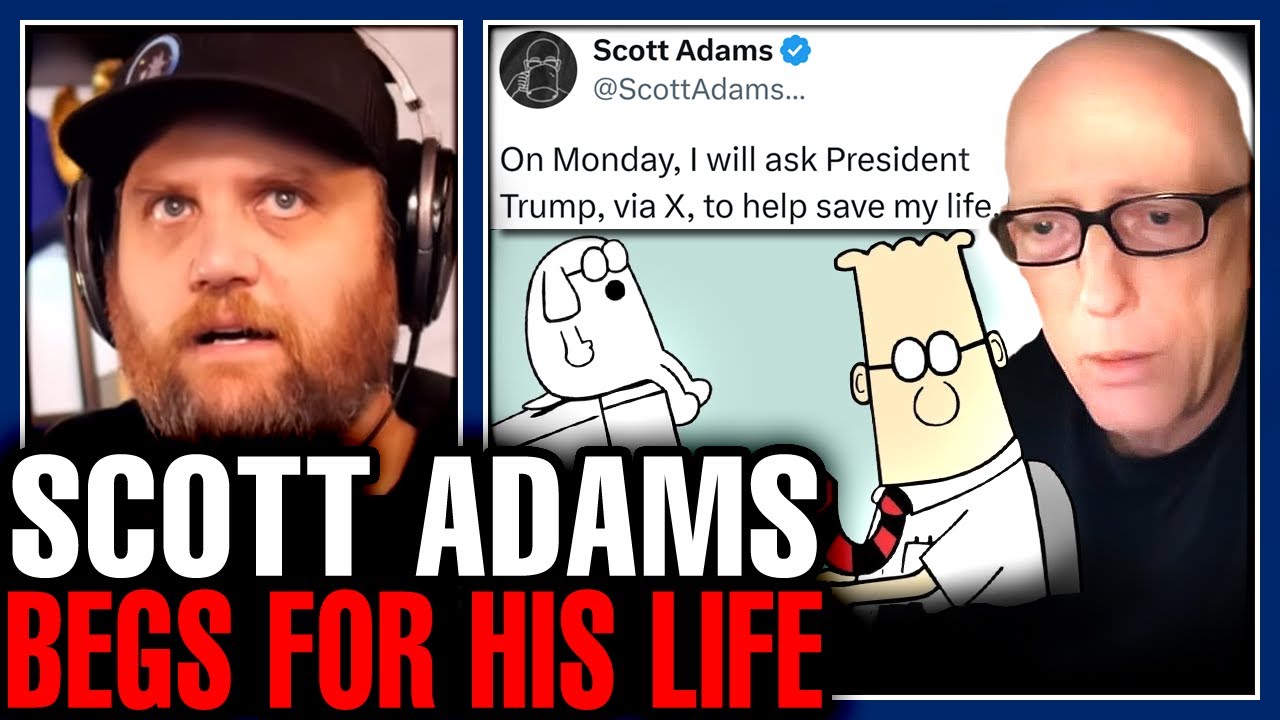Donald Trump Just Saved Dilbert Creator Scott Adams Life!  An Amazing Story!