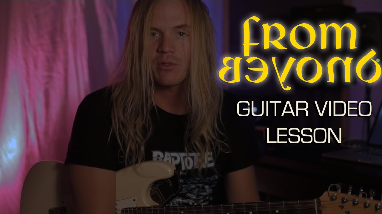 ENFORCER - 'From Beyond' Guitar Solo Lesson by Olof Wikstrand