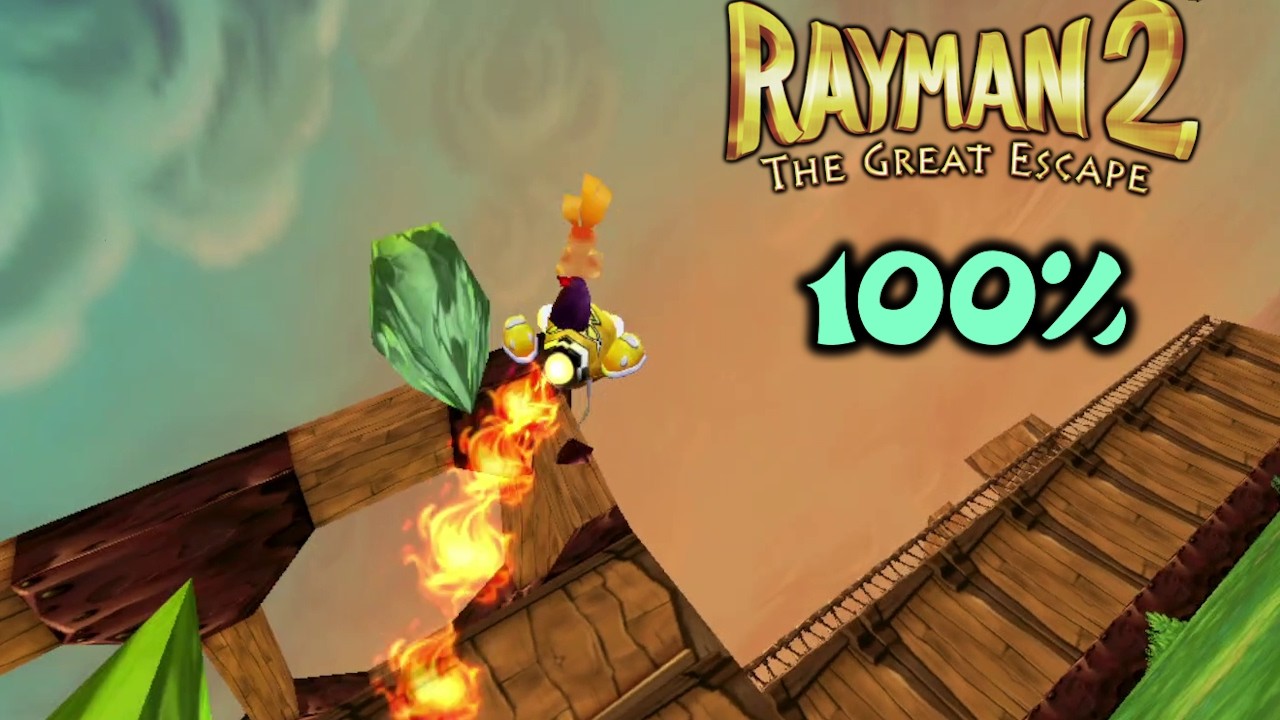 Rayman 2 100% Speedrun in 1:44:52