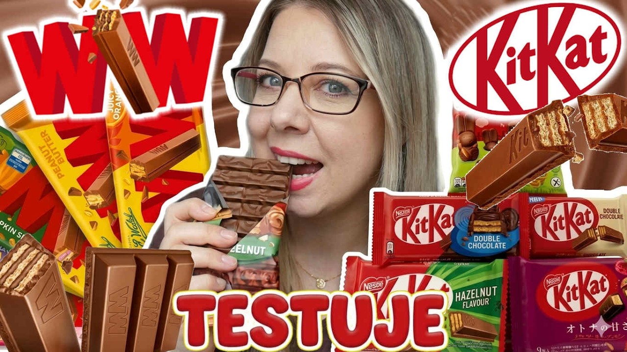 KitKat kontra WW 🍫 POJEDYNEK NA SMAK #testuje