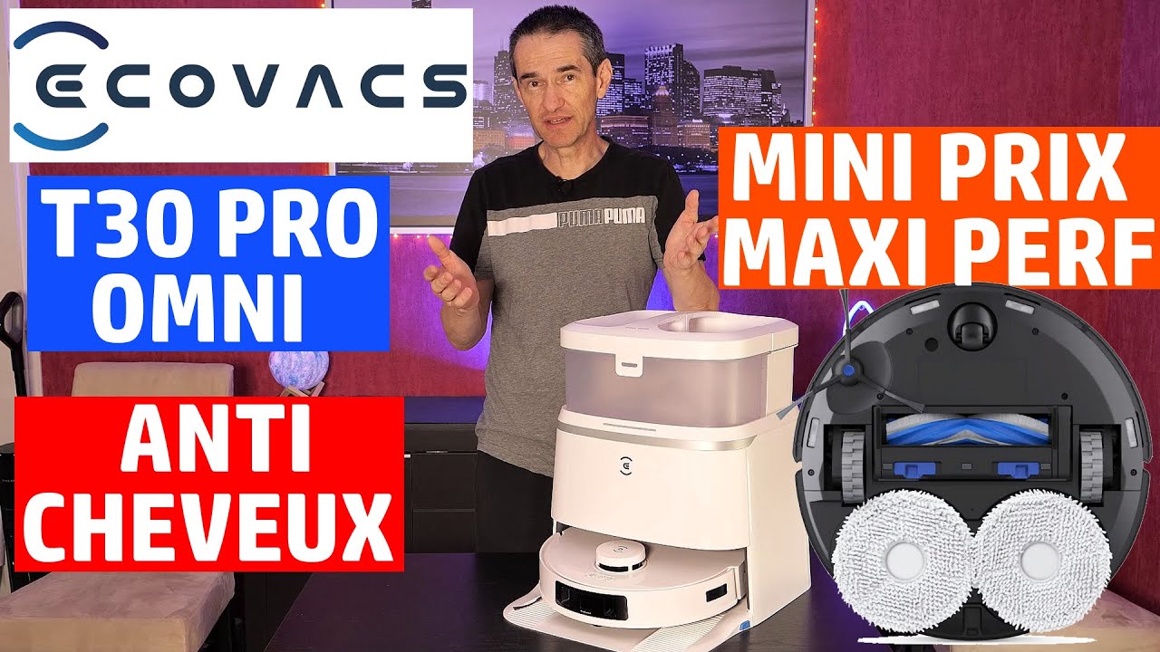✅ ECOVACS T30 PRO OMNI ✅ TEST ULTRA COMPLET ✅