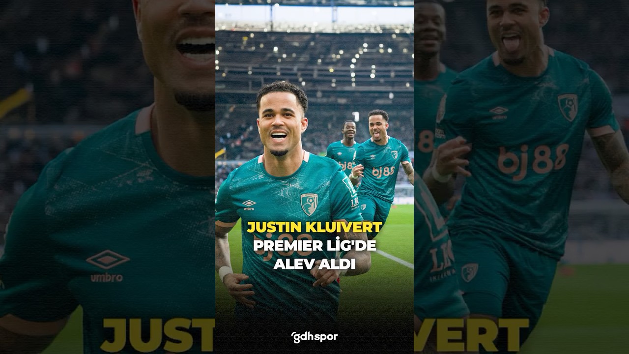 🔥 Justin Kluivert Premier Lig'de alev aldı
