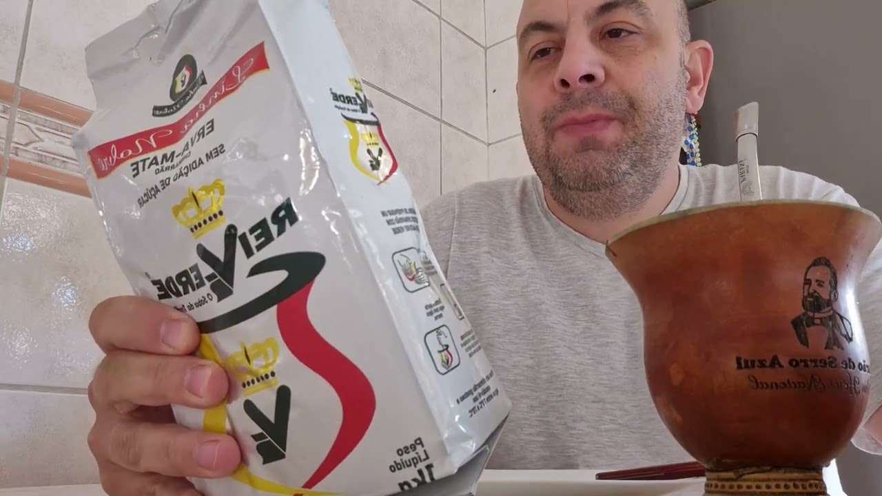 Unboxing Rei Verde linha Nobre branca chimarrão erva mate 1 kg a vácuo 