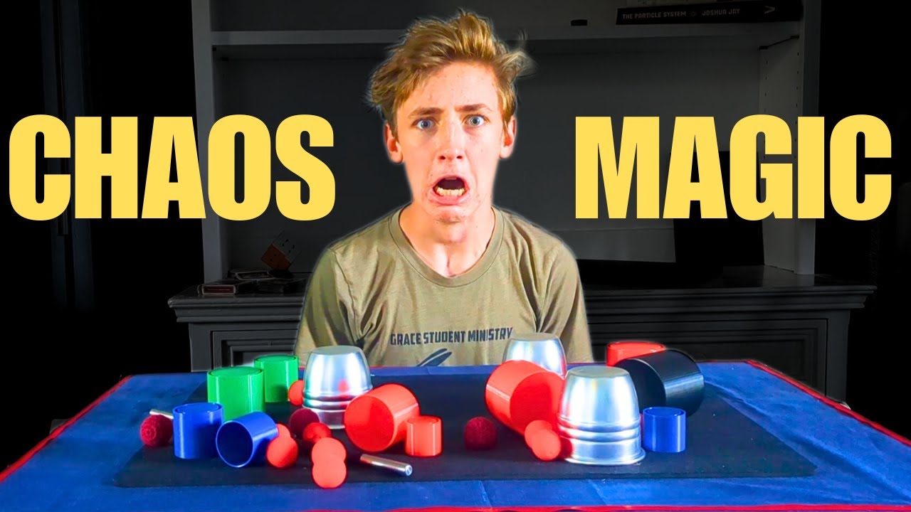 The Most Chaotic Cups and Balls Routine EVER!