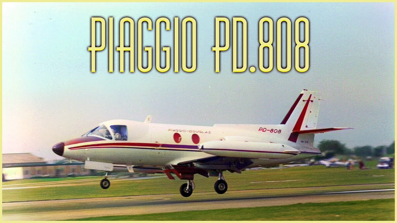 Piaggio PD.808: Rare Cold War Jet - Why It Failed but Survived