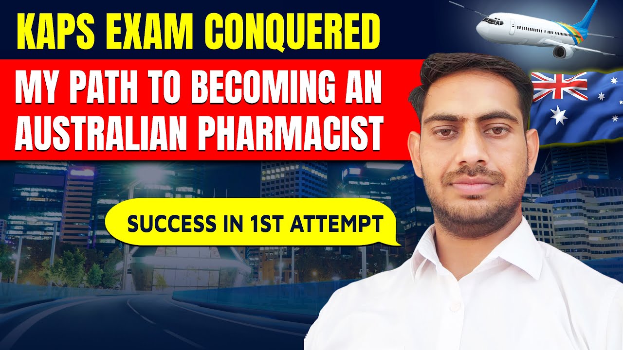 KAPS exam conquered | My Path to becoming an Australian Pharmacist | KAPS Exam Australia