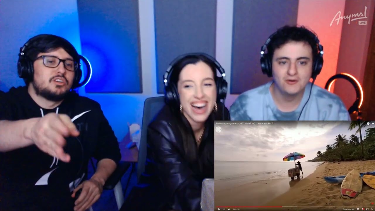 [Reacción] Bad Bunny - Aguacero | ESPECIAL Un Verano Sin Ti 🔴