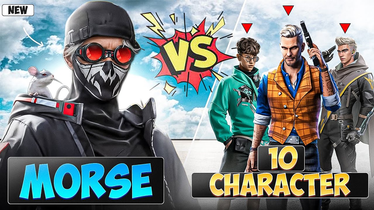 MORSE VS 10 DEADLY CHARACTERS 💀