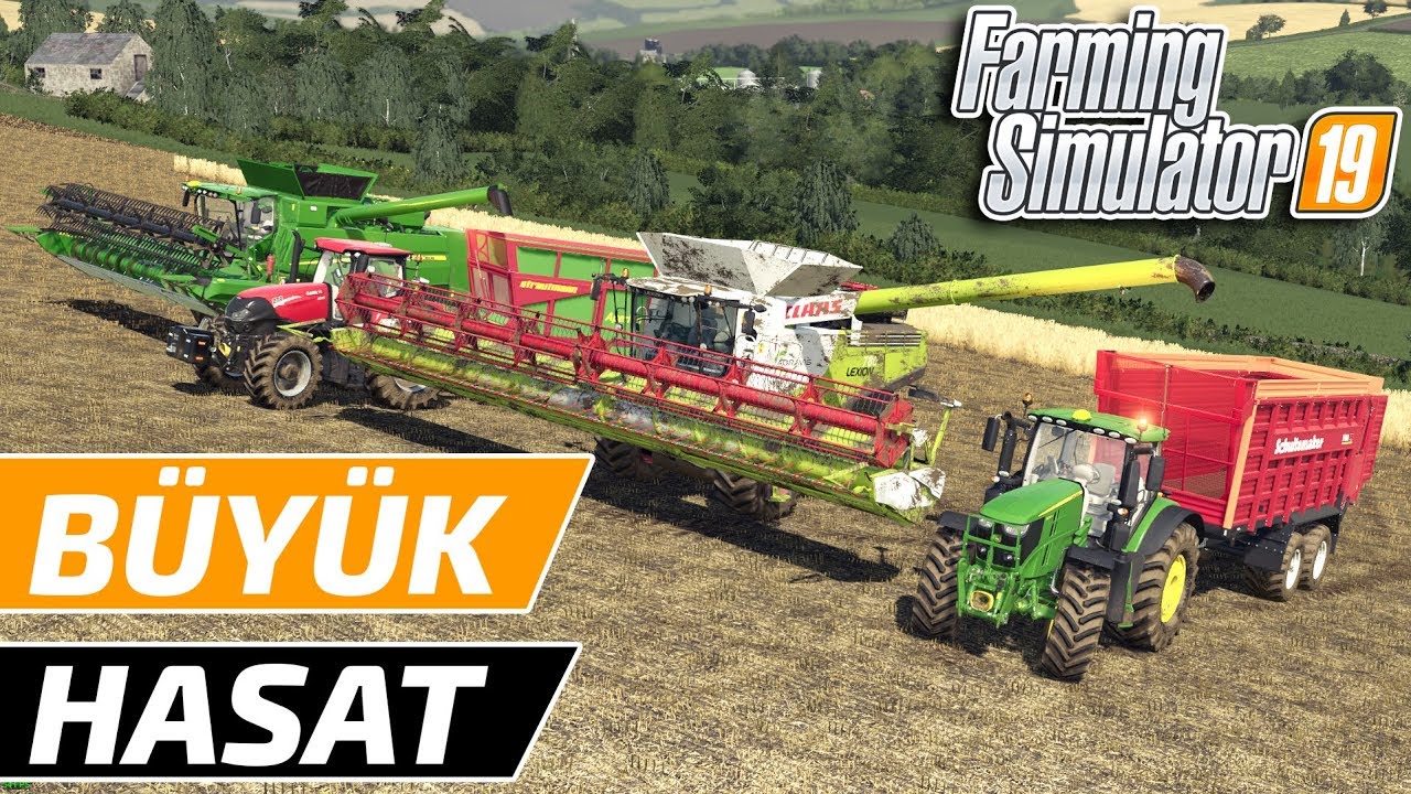 BÜYÜK SOYA FASULYESİ HASATI // EKİPMANLAR CANAVAR !!