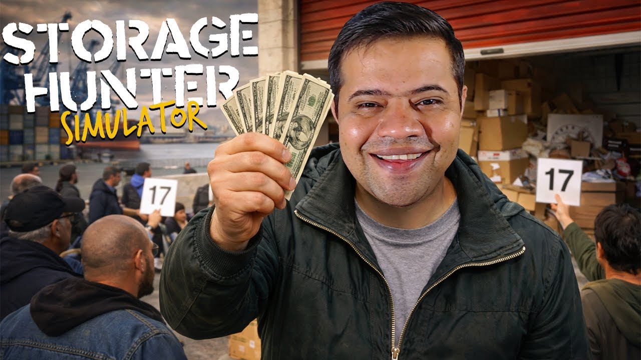 QUEM TEM DINHEIRO GRITA MAIS ALTO! - Storage Hunter Simulator