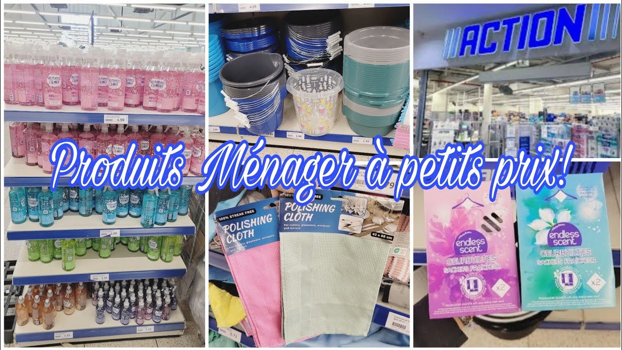 🧽🥵ACTION 100% PRODUITS MÉNAGERS A PETITS PRIX! AU TOP DU TOP‼️ 03.03.24 #arrivagesaction #action