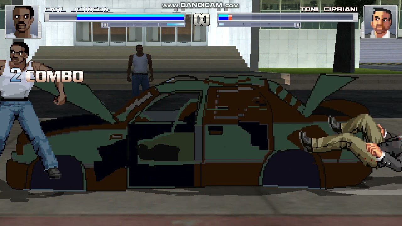 mugen-Carl Johnson (me) Vs Toni Cipriani
