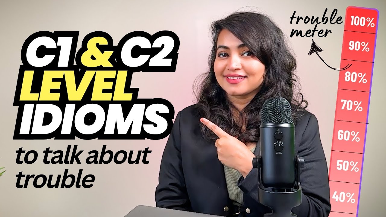 10 Advanced English Idioms for SERIOUS TROUBLE | C1/C2 Level Expressions Native Speakers Use Daily