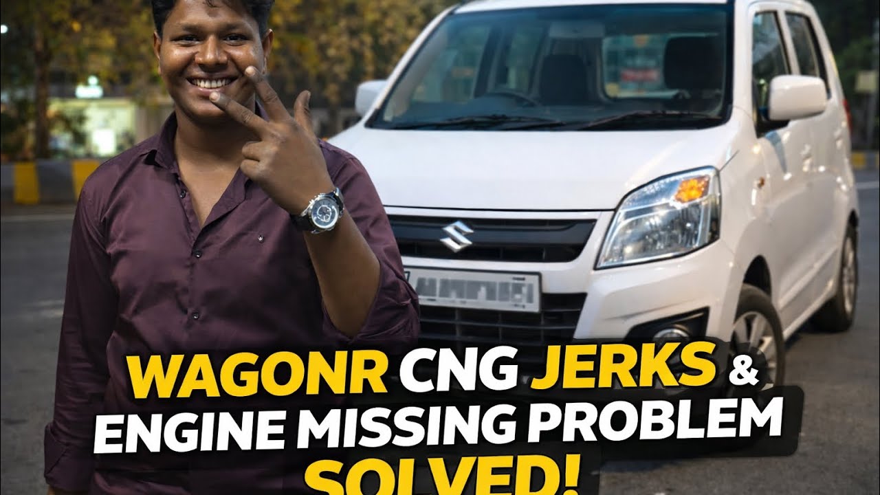 Maruti WagonR CNG Jerks & Engine Missing Problem Solved | RTO Authorized Sudan CNG Mumbai Thane