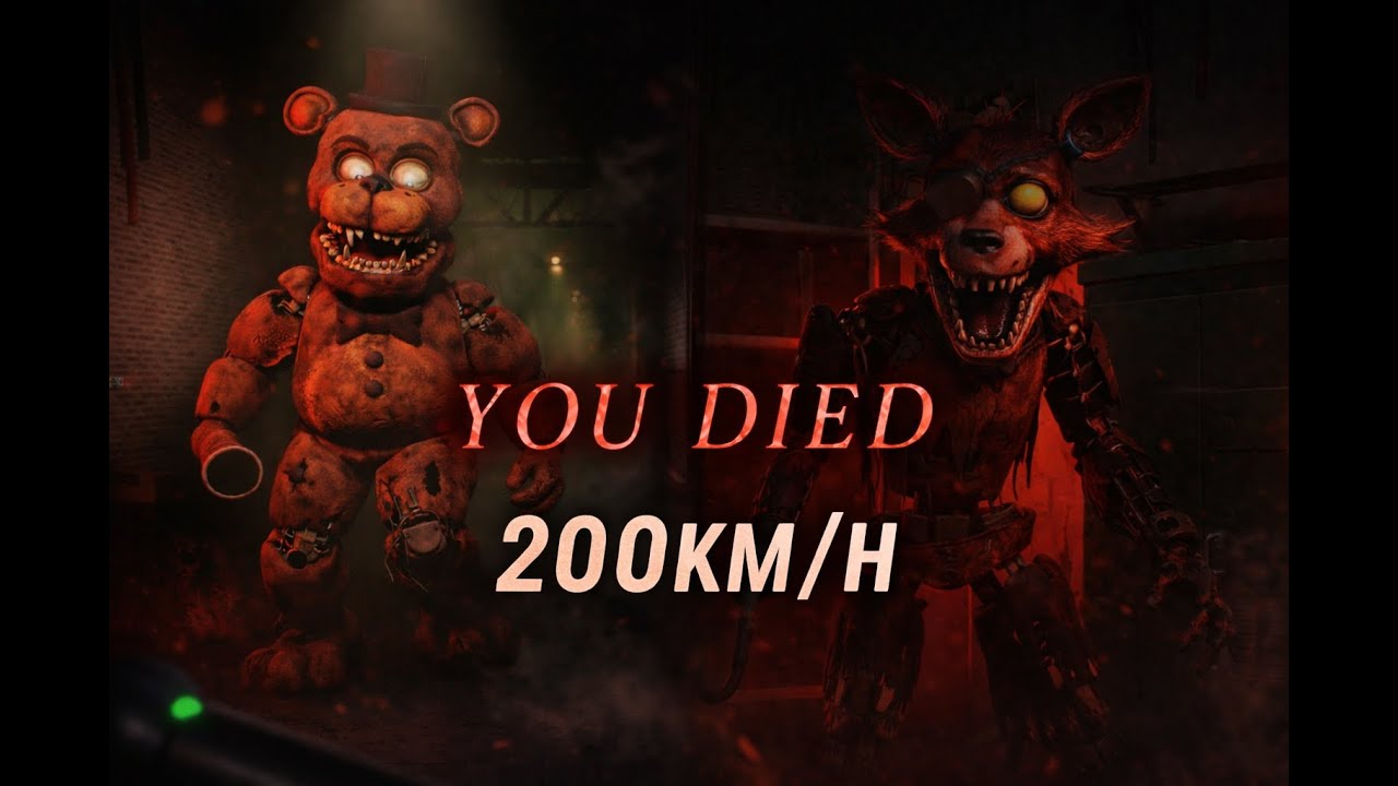 FNAF  FOXY nous chasse a 200KM/H